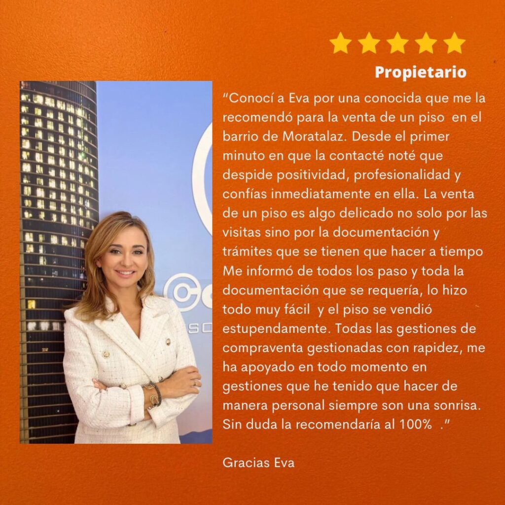 RESEÑAS EVA SANZ CONCIERTA INMOBILIARIA