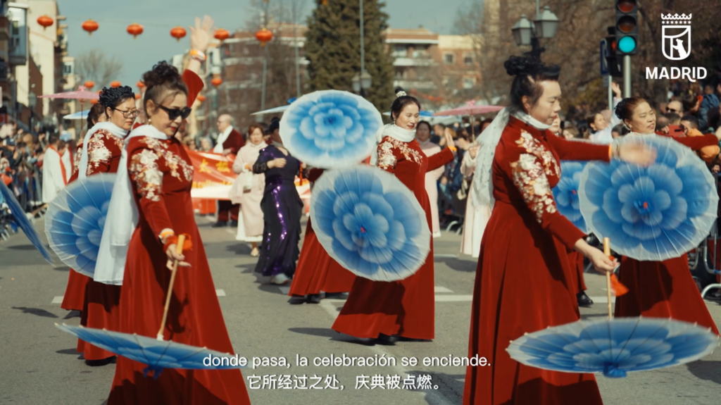 Historia del Año Nuevo chino en Madrid